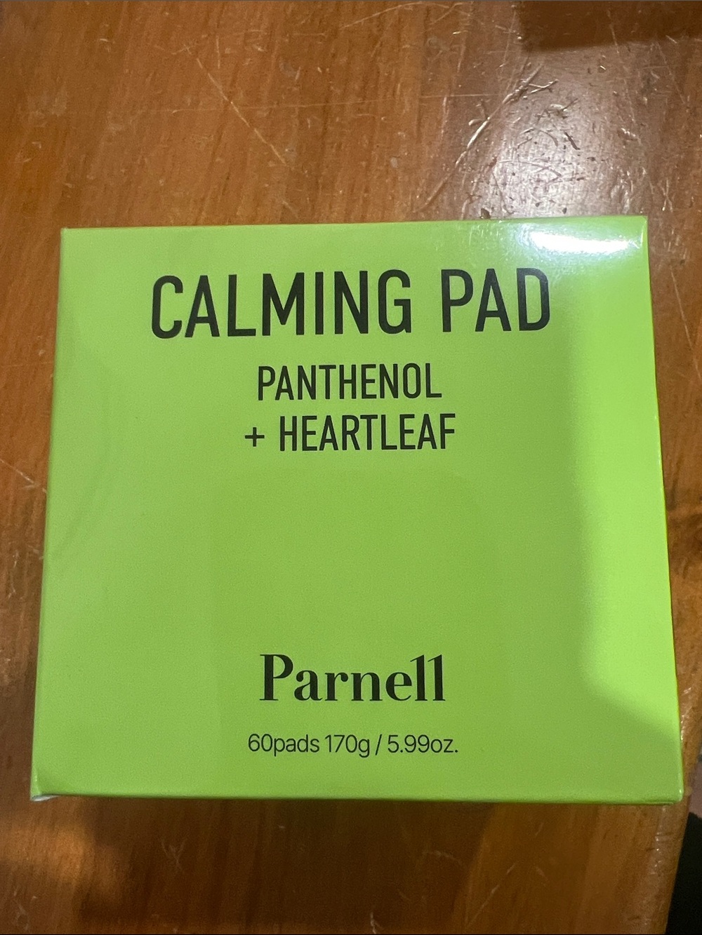 Parnell Calming Pad. Panthenol + Heartleaf